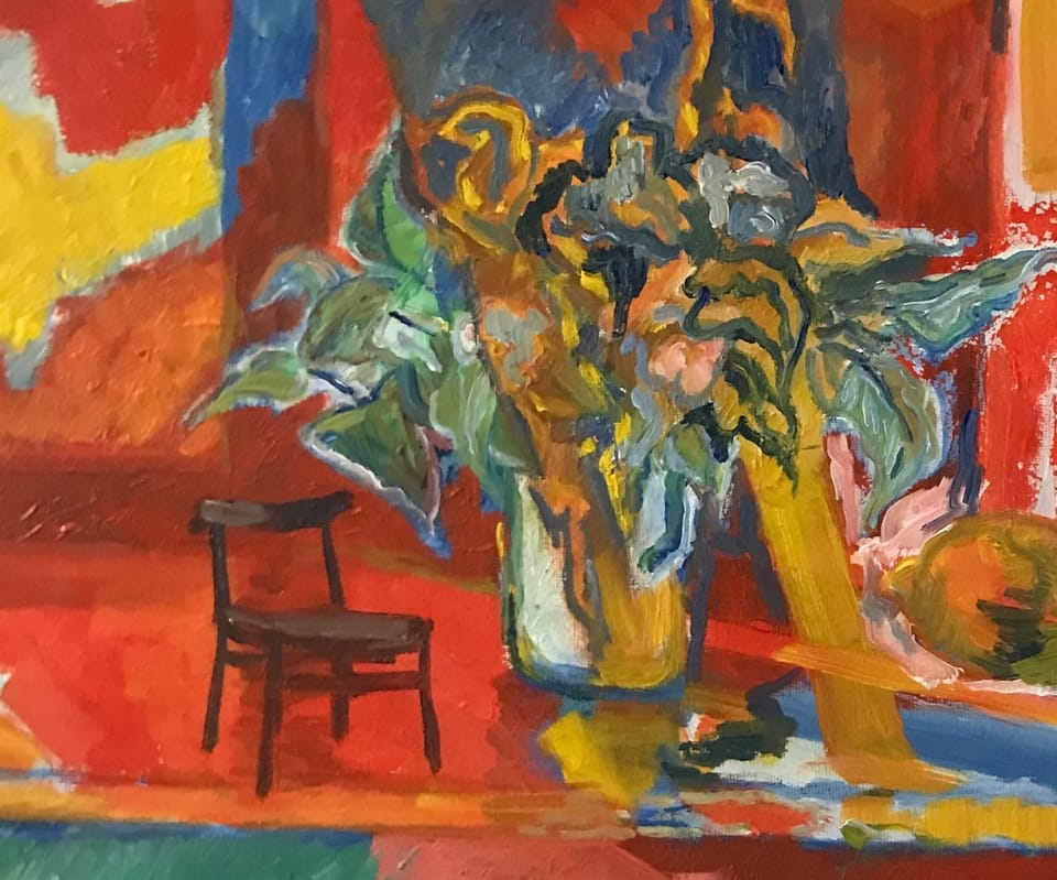 Chairs and Paintings